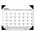 House Of Doolittle Doolittle, RECYCLED ONE-COLOR REFILLABLE MONTHLY DESK PAD CALENDAR, 22 X 17, 2021 124